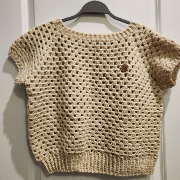 Handmade Crochet Top - Picture 3 of 9